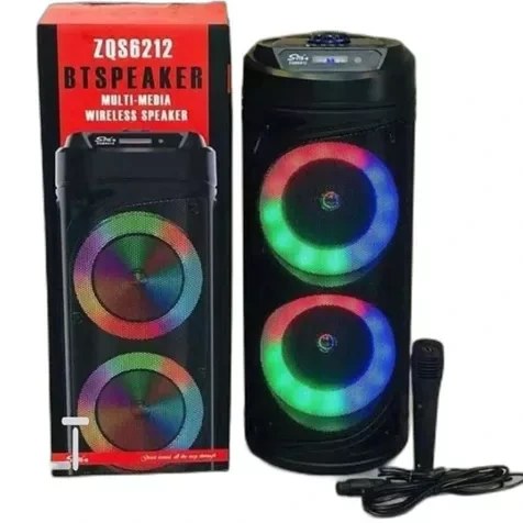 4xReeVFlud9mq2sS اسپیکر شارژی Zqs 6212 - Image 1