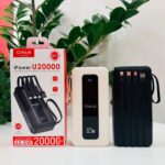 پاوربانک Oale U20000 ظرفیت 20000 میلی‌آمپرساعت | شارژر همراه قدرتمند