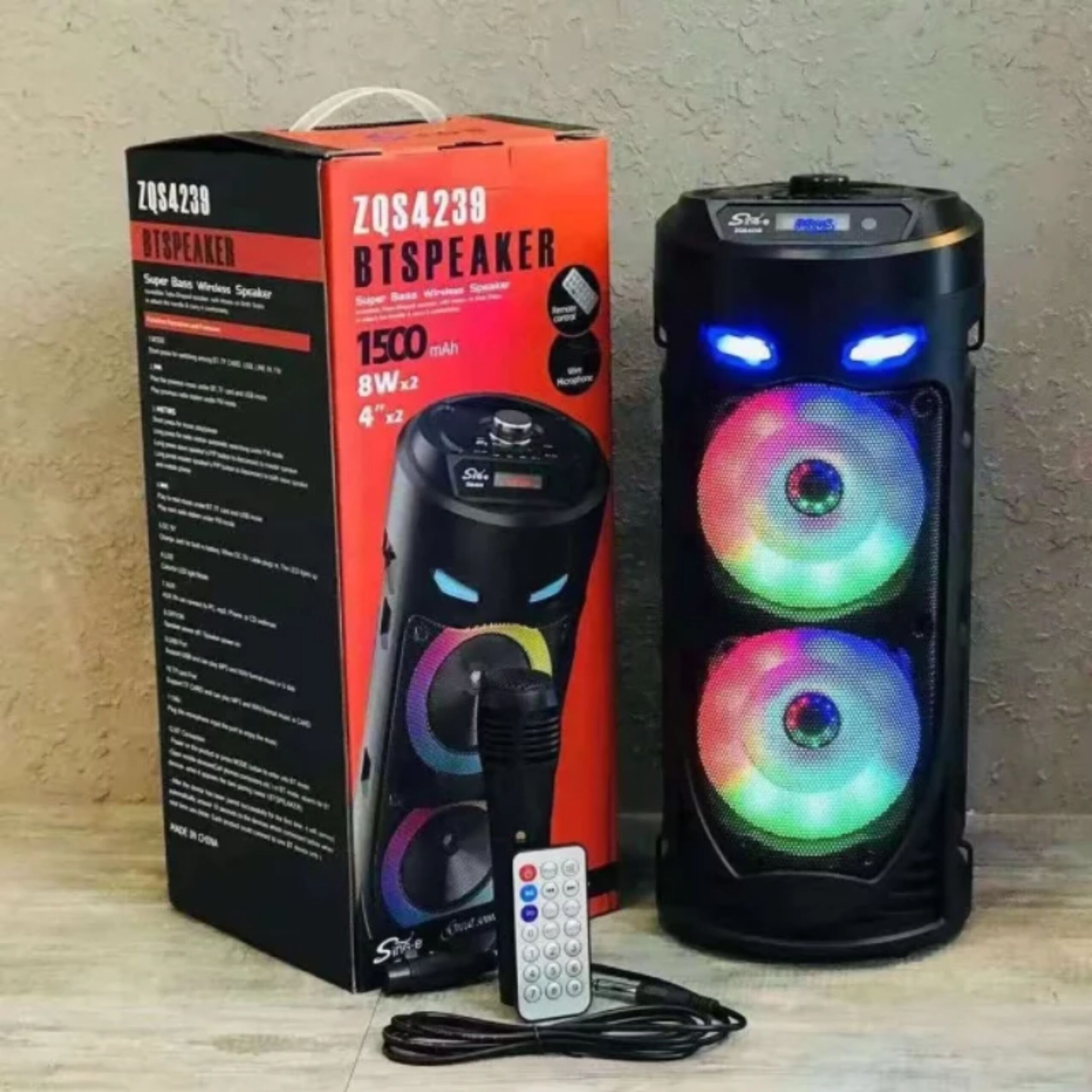 jG5RK9XZVZzLXqtRMX1IfXiyYophXHsjudHDnnKt اسپیکر شارژی Zqs 4239 - Image 1